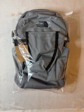 The North Face Gray Men’s Backpack with Black Accents